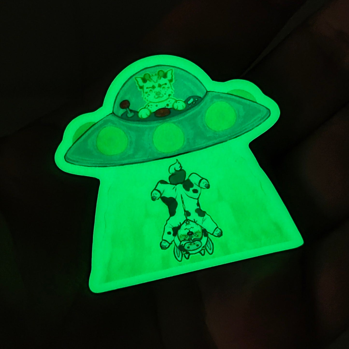 Custom Glow-in-the-dark Stickers