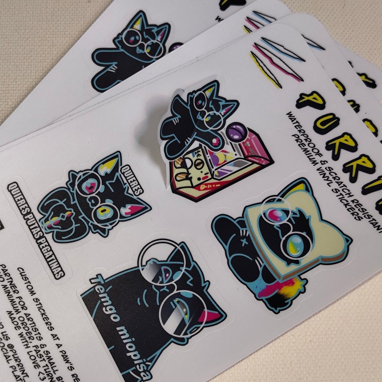Custom Sticker Sheets