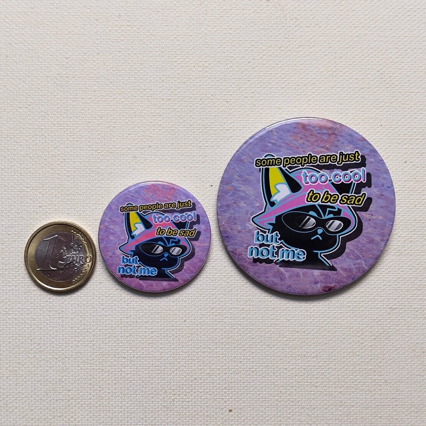 58mm Button Pins