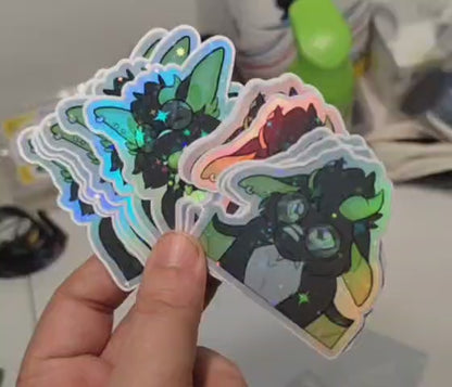 Custom Holographic Stickers